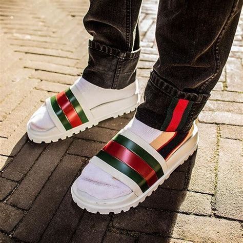 gucci yeezys|Gucci slides men 10.